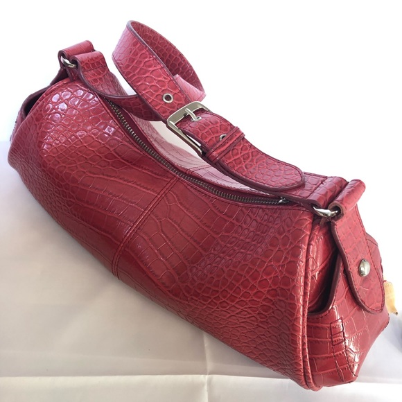 Alligator Shoulder Bag (faux) - Picture 1 of 7